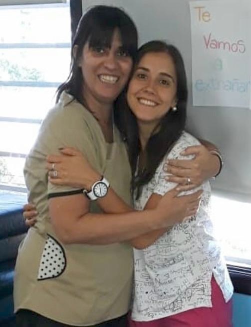 Leticia y Jorgelina, fundadoras de Centro Integral de la Comunicación